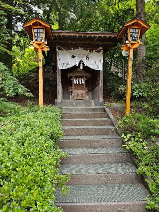 塩釜神社(新倉富士浅間神社境内社)の参拝記録(隼RIDEさん)