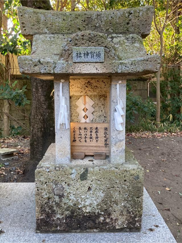 須賀神社(平柳星宮神社境内社)の参拝記録(忍さん)