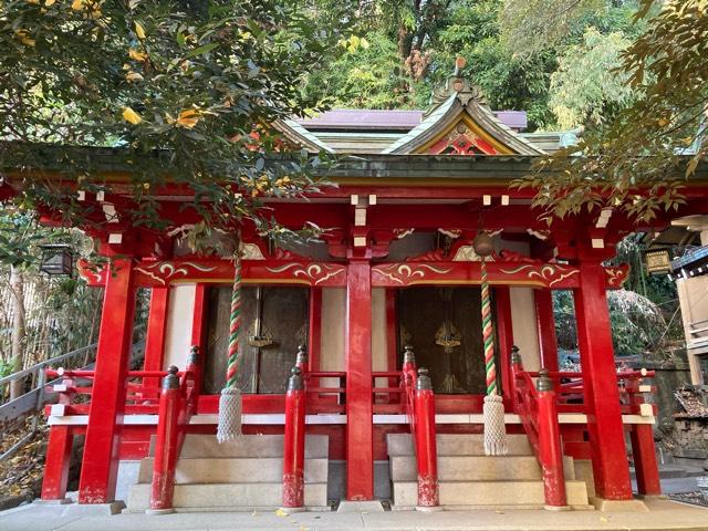 東京都港区三田3-7-16 御嶽神社(御田八幡神社境内社)の写真1