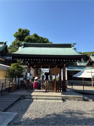 神水舎（真清田神社）の参拝記録(⛩️🎠🐢まめ🐢🎠⛩️さん)