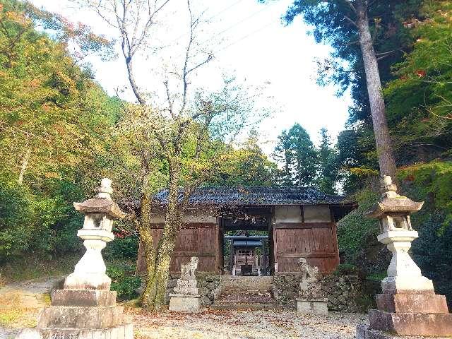 奈良県五條市西吉野町百谷1555 八幡神社 (西吉野町百谷)の写真1