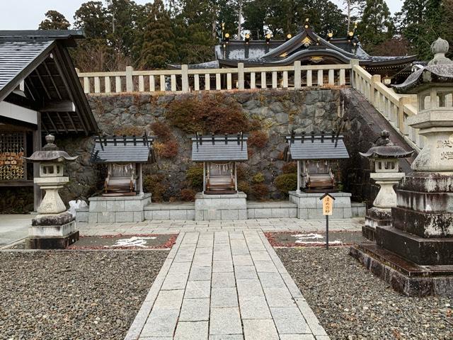 境内社三社(秋葉山本宮秋葉神社上社)の参拝記録3