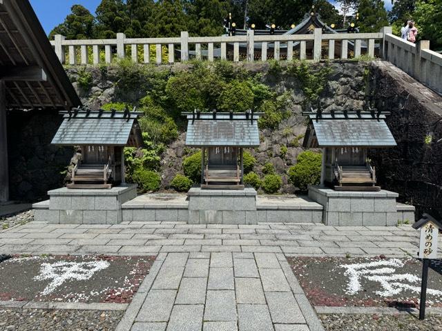 境内社三社(秋葉山本宮秋葉神社上社)の参拝記録4