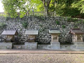 境内社七社(秋葉山本宮秋葉神社上社)の参拝記録(忍さん)