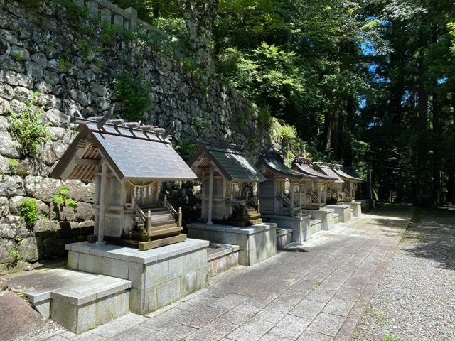 境内社七社(秋葉山本宮秋葉神社上社)の参拝記録7