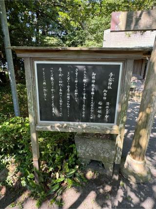子安神社(御穂神社境内社)の参拝記録(こーちんさん)