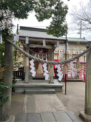 稲荷社（溝口神社境内）の参拝記録(⛩️🐉🐢まめ🐢🐉⛩️さん)