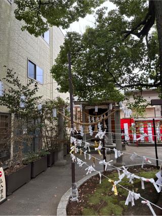 稲荷社（溝口神社境内）の参拝記録(⛩️🐍🐢まめ🐢🐍⛩️さん)