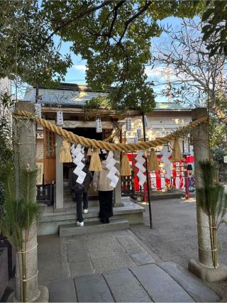 稲荷社（溝口神社境内）の参拝記録(⛩️🎠🐢まめ🐢🎠⛩️さん)