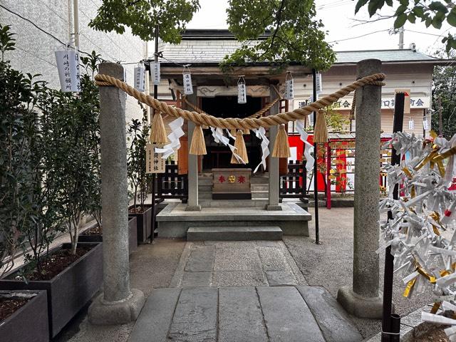 稲荷社（溝口神社境内）の参拝記録6