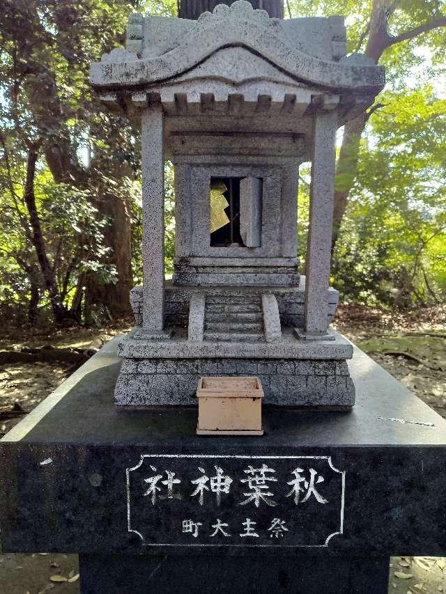 秋葉神社(素鵞神社境内社)の参拝記録8