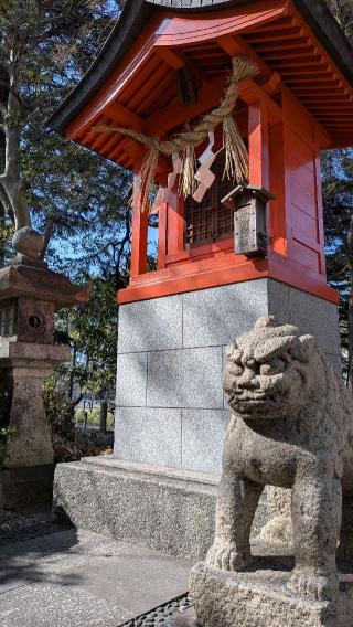 恵比須社（小倉八坂神社境内社）の参拝記録(こまいぬおさん)