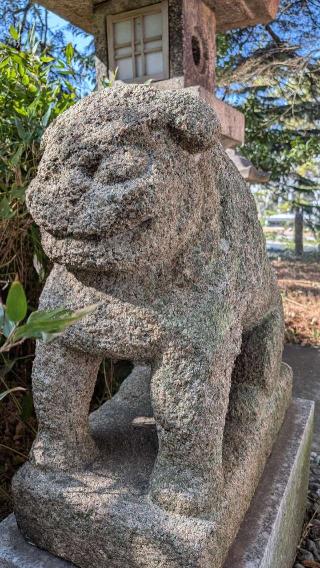 恵比須社（小倉八坂神社境内社）の参拝記録(こまいぬおさん)