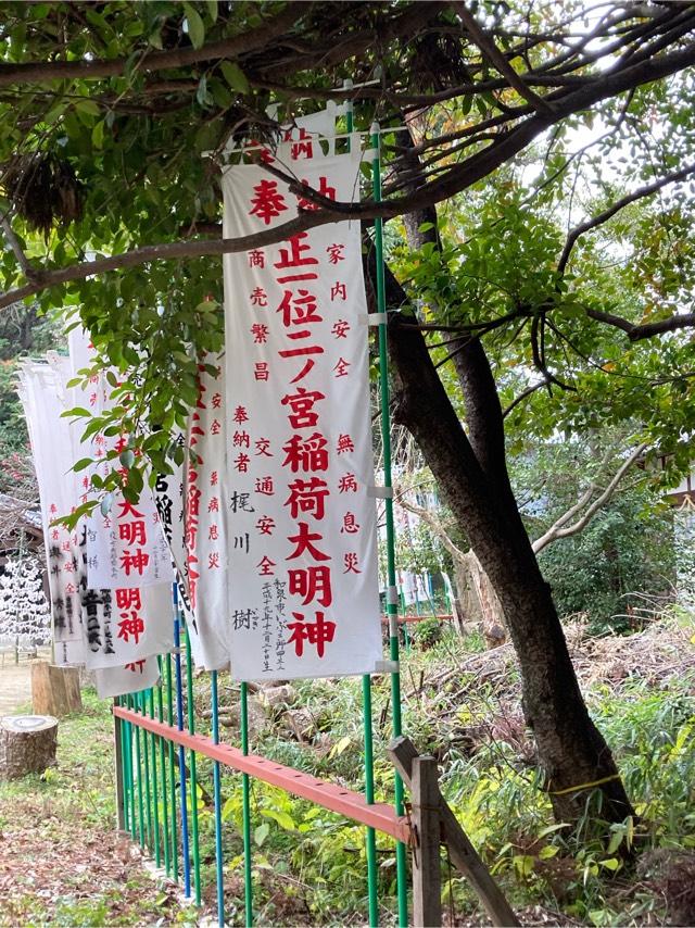 稲荷大明神(二ノ宮神社　摂社)の参拝記録1