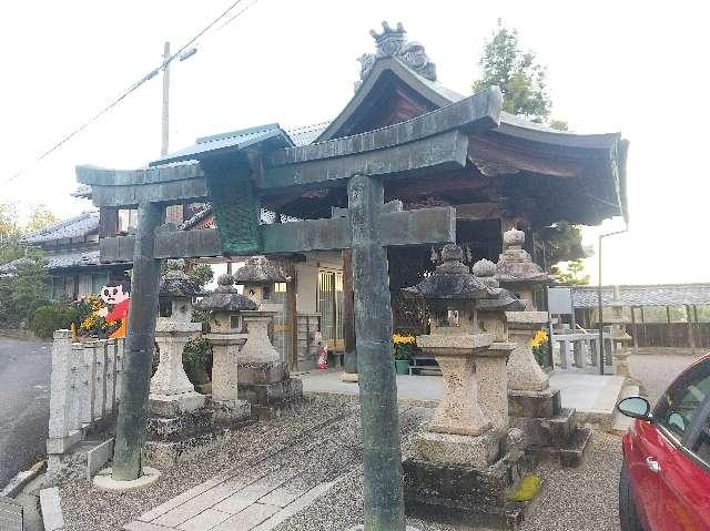 滋賀県甲賀市水口町高山364 笠山神社 (瘡山神社、甲賀市)の写真1