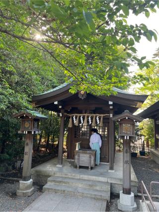 寒川神社・神馬舎の参拝記録(⛩️🐍🐢まめ🐢🐍⛩️さん)