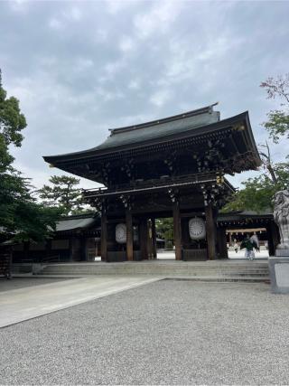 寒川神社・神門の参拝記録(⛩️🐍🐢まめ🐢🐍⛩️さん)