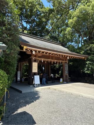 寒川神社・神門の参拝記録(⛩️🐍🐢まめ🐢🐍⛩️さん)