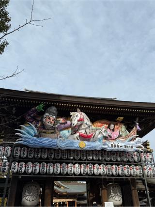 寒川神社・神門の参拝記録(⛩️🎠🐢まめ🐢🎠⛩️さん)