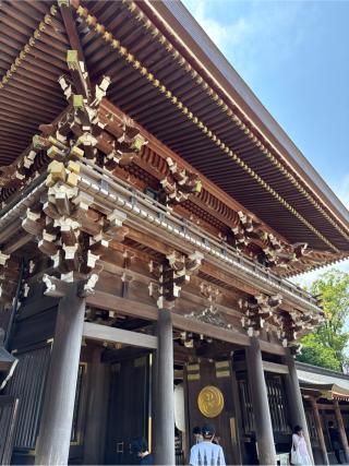 寒川神社・神門の参拝記録(⛩️🎠🐢まめ🐢🎠⛩️さん)