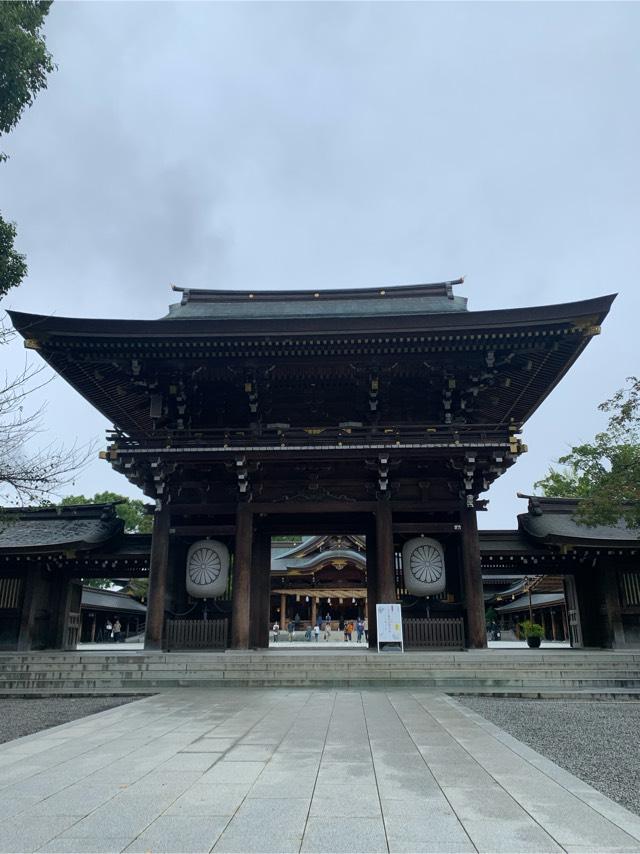 寒川神社・神門の参拝記録6