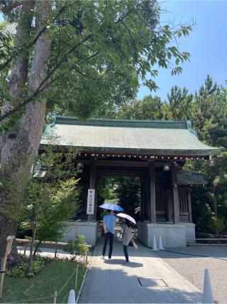寒川神社・南門の参拝記録(⛩️🐍🐢まめ🐢🐍⛩️さん)