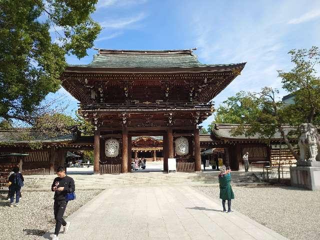 寒川神社・南門の参拝記録6