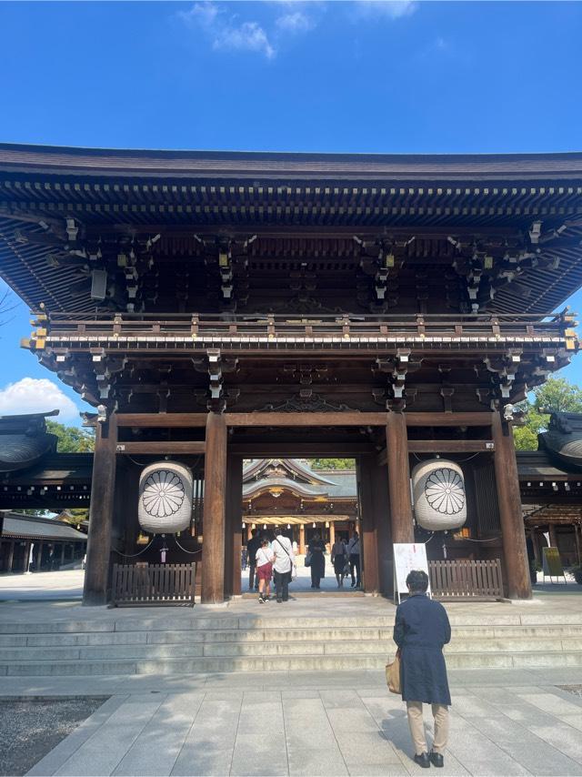 寒川神社・南門の参拝記録5