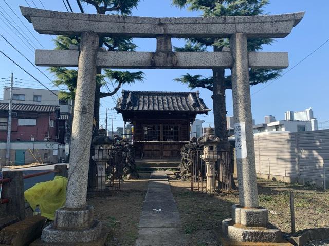 神奈川県川崎市中原区中丸子623-4 稲荷神社の写真1