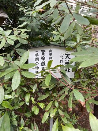 北野神社(阿佐ヶ谷神明宮末社)の参拝記録(⛩️🐍🐢まめ🐢🐍⛩️さん)