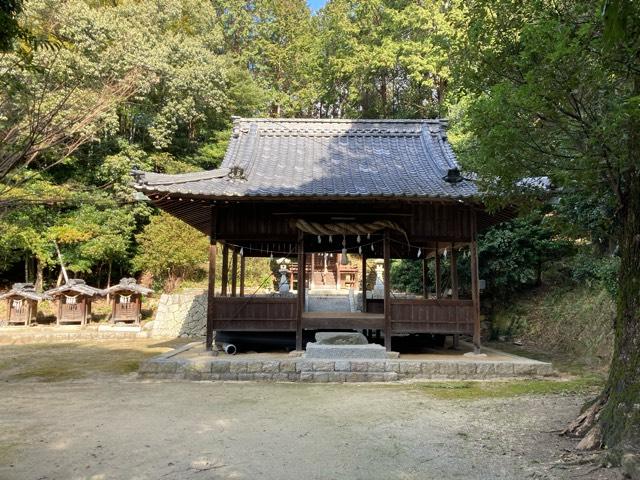 愛媛県松山市夏目601-11付近　北条南中の裏 熊野神社の写真1