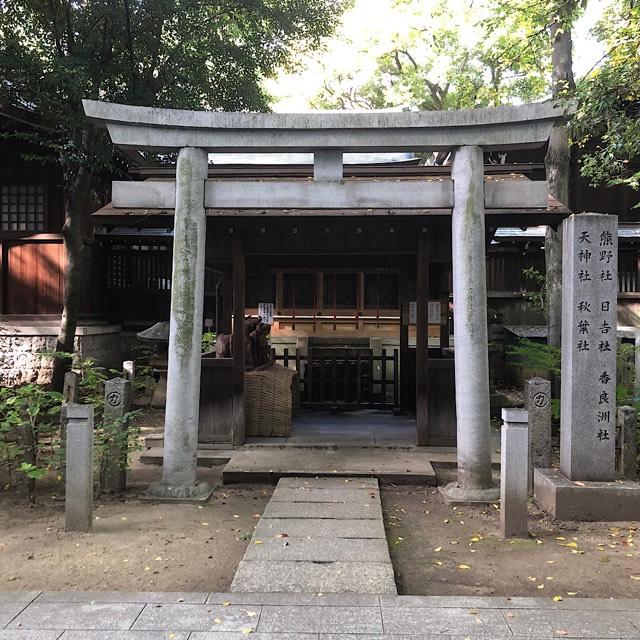 秋葉社·天神社·熊野社·日吉社·香良洲社の参拝記録1