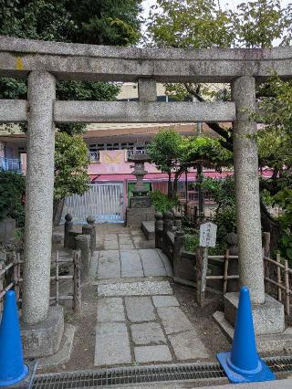 市杵島神社(王子稲荷神社境内社)の参拝記録(はくすみさん)