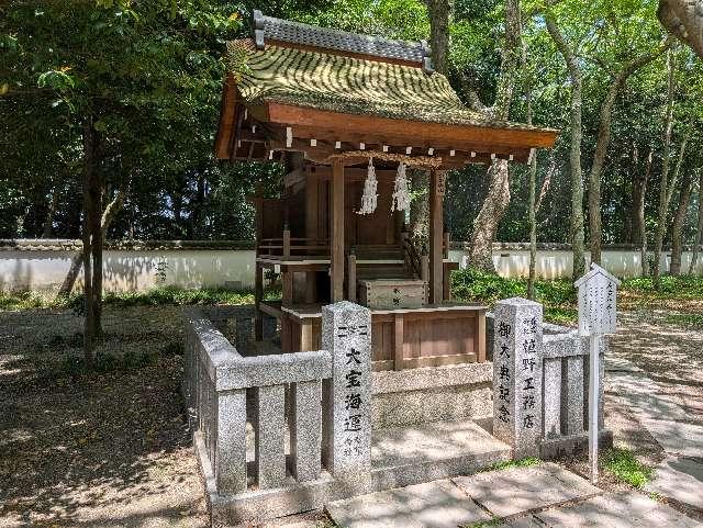 左右神社(伊弉諾神宮境内末社)の参拝記録1