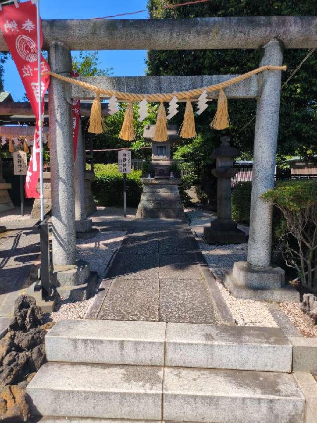御嶽神社（中野沼袋氷川神社境内社）の参拝記録2