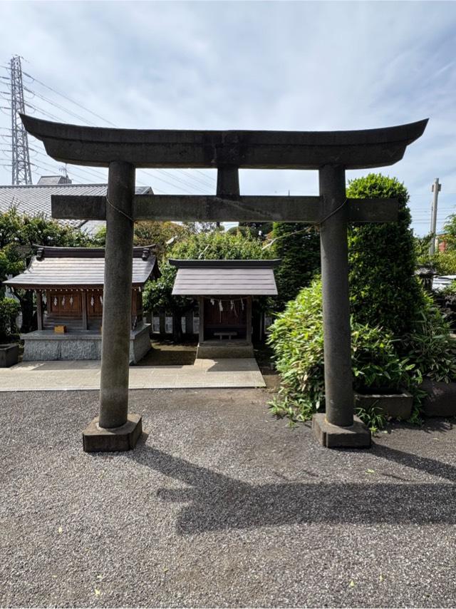 祖霊社(徳丸北野神社境内社)の参拝記録2