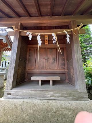 祖霊社(徳丸北野神社境内社)の参拝記録(色部優兎さん)