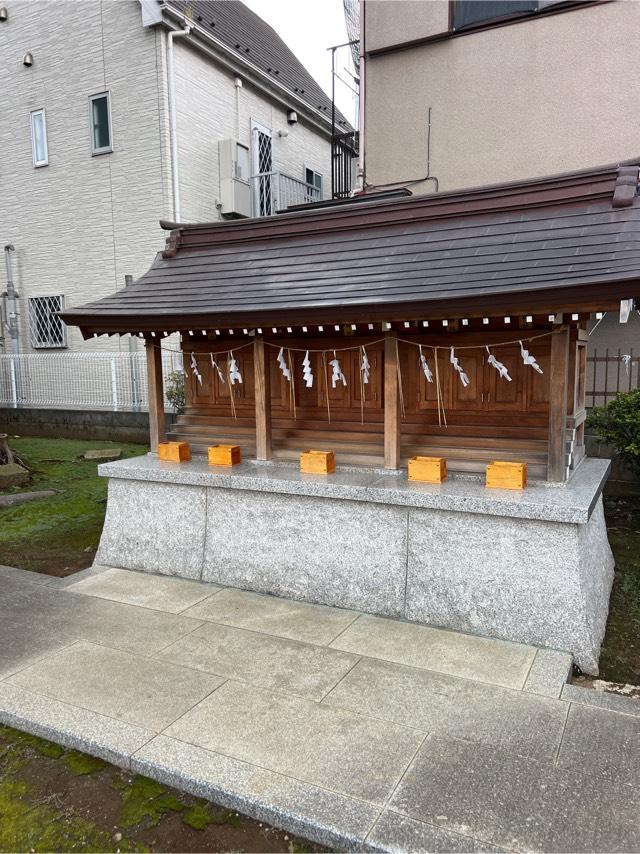 五末社(徳丸北野神社境内社)の参拝記録1