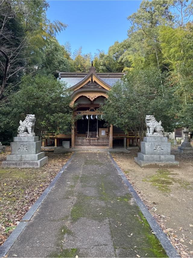 許斐神社の参拝記録1