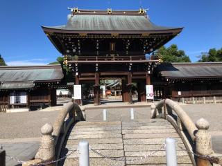 楼門（真清田神社境内）の参拝記録(こーちんさん)