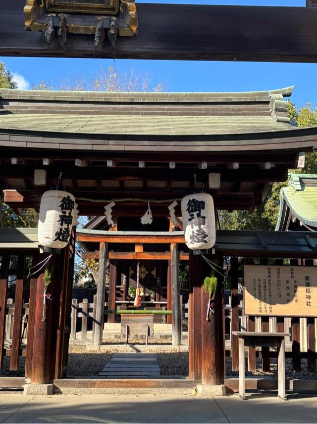 家造祖神社(生國魂神社　境内社)の参拝記録1