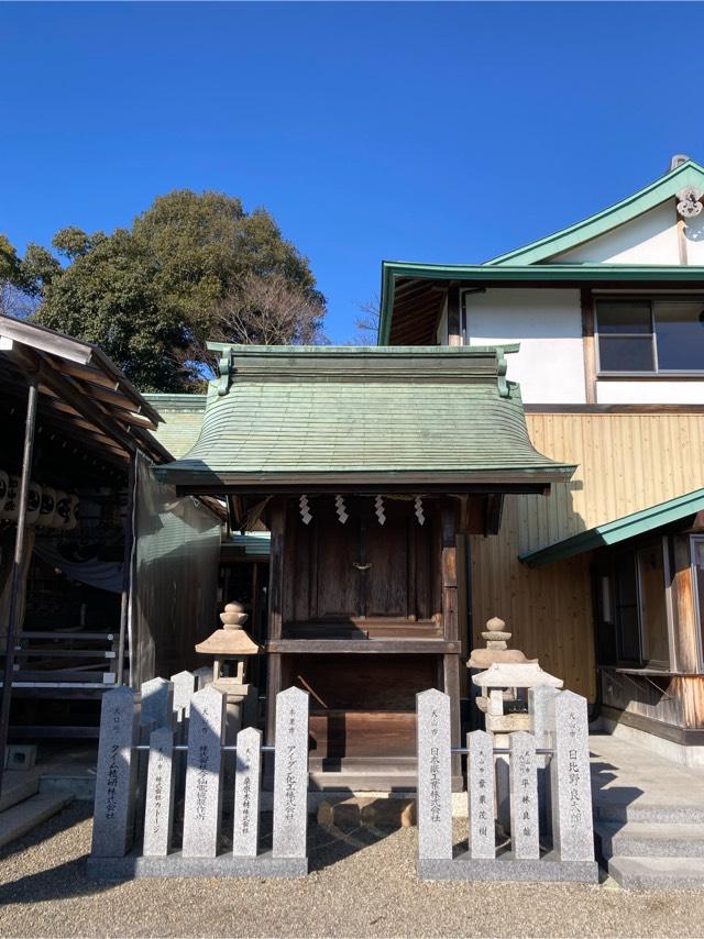 八幡社（針綱神社境内社）の参拝記録(恭子さん)