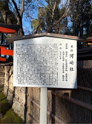 河崎社(下鴨神社)の参拝記録(⛩️🎠🐢まめ🐢🎠⛩️さん)