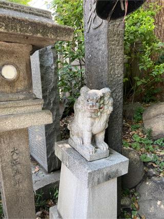 篠山神社(難波八阪神社摂社)の参拝記録(⛩️🐉🐢まめ🐢🐉⛩️さん)