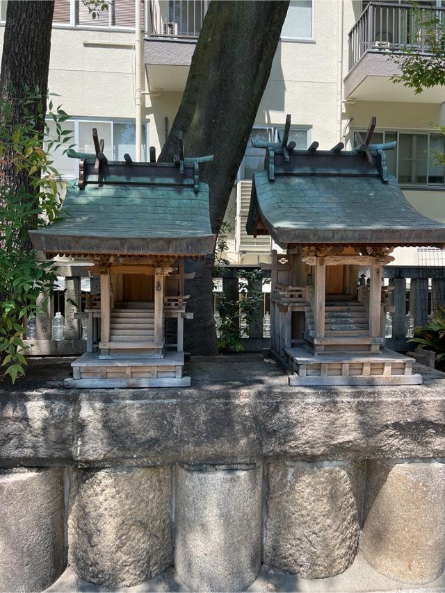 市杵島姫神社(難波八阪神社摂社)の参拝記録1