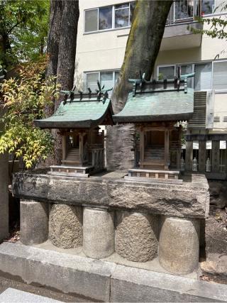 市杵島姫神社(難波八阪神社摂社)の参拝記録(⛩️🐍🐢まめ🐢🐍⛩️さん)