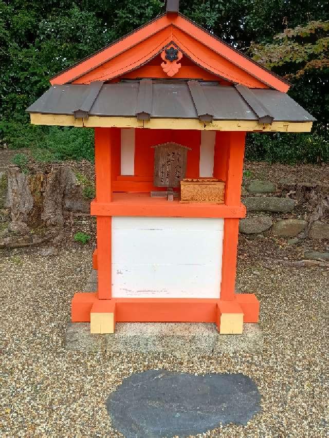 三十八社神(岡田鴨神社　末社)の参拝記録2