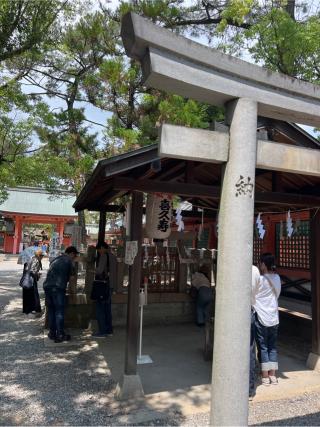 五所御前(五大力石守)(住吉大社境内)の参拝記録(⛩️🐍🐢まめ🐢🐍⛩️さん)