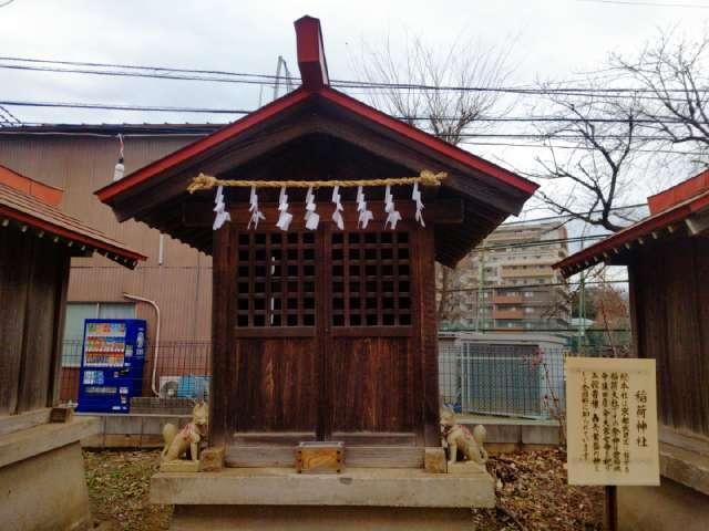 稲荷神社(岡氷川神社境内社)の参拝記録1