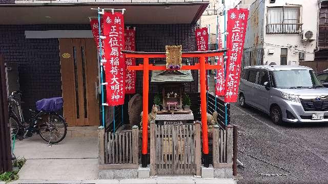 東京都台東区浅草橋２丁目７−６ 扇稲荷神社の写真1